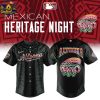 Akron RubberDucks Mexican Heritage Night 2026 All Black Baseball Jersey Akron RubberDucks Mexican Heritage Night 2026 All Black Baseball Jersey