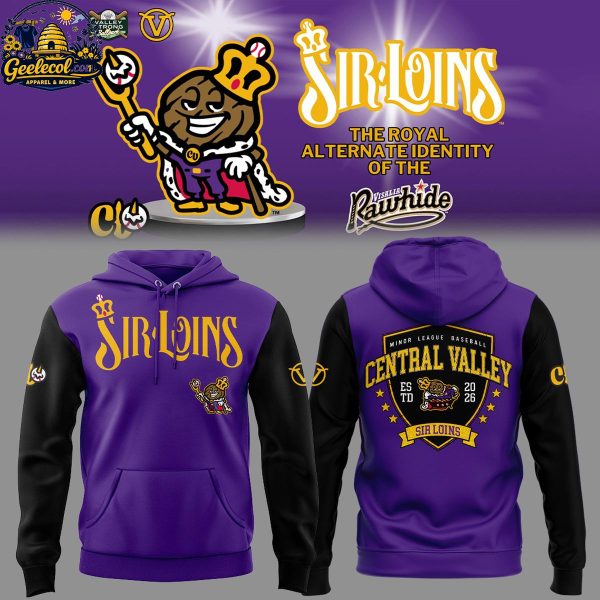 Central Valley Sir Loins x Visalia Rawhide The Royal Identity 2026 Hoodie T-Shirt