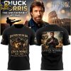 Chuck Norris The Unstoppable Legend 1940 2026 Hoode T Shirt All Black