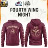 Colorado Avalanche Fourth Wings Night 2026 The Myth Game Hoodie T Shirt