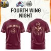 Colorado Avalanche Fourth Wings Night 2026 The Myth Game Hoodie T Shirt