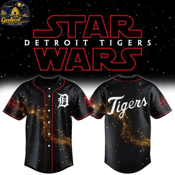 Detroit Tigers Star War Night Our Galaxy Night Baseball Jersey 2026