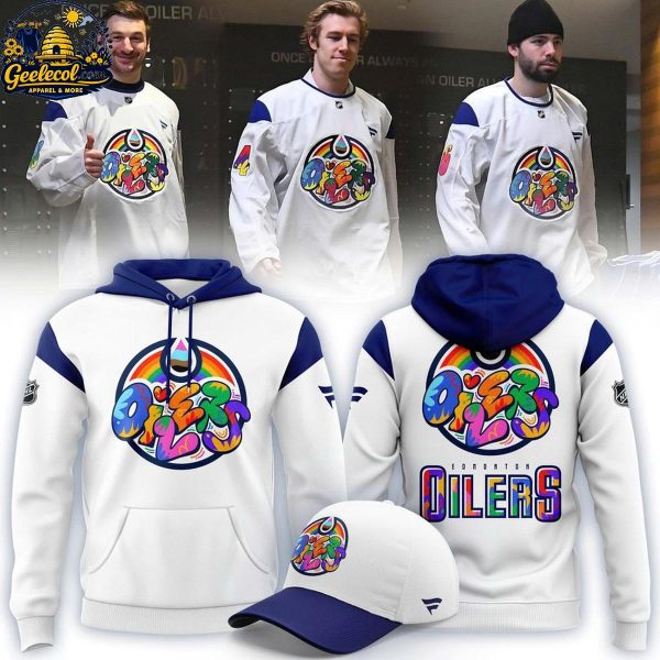Edmonton Oilers Celebrating Pride Night 2026 NHL Game Hoodie T-Shirt
