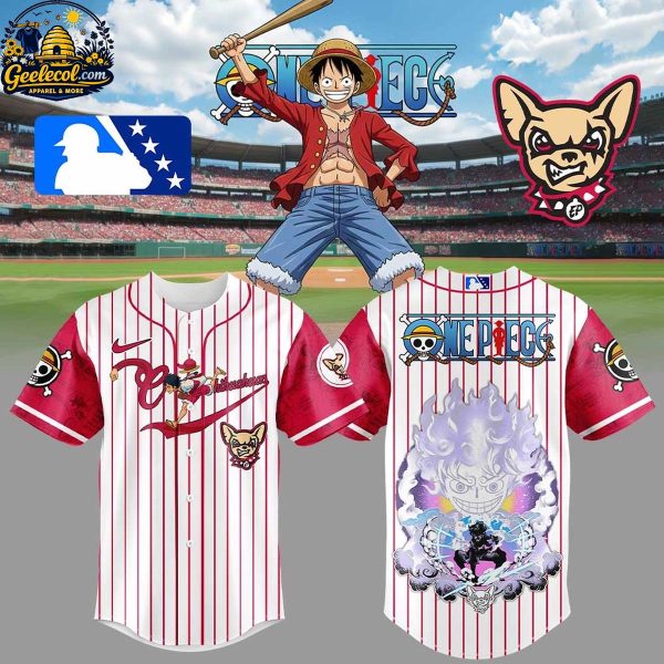 El Paso Chihuahuas One Piece Night x Luffy 2026 Baseball Jersey