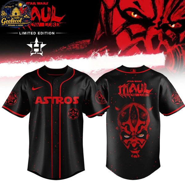 Houston Astros Star Wars Darth Maul Night 2026 Baseball Jersey