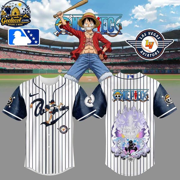 Las Vegas Aviators One Piece Night x Luffy 2026 Baseball Jersey