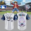 Iowa Cubs x One Piece 2026 Anime Night Striped Baseball Jersey