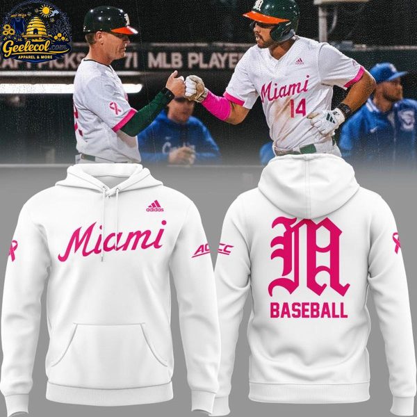 Miami Hurricanes Baseball Fight Against Cancer 2026 Night Hoodie T-Shirt