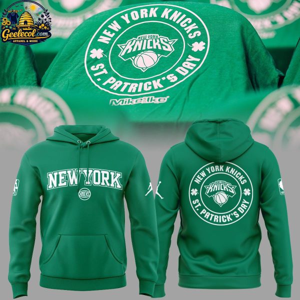 New York Knicks St. Patrick’s Day 2026 Celebrating Hoodie T-Shirt