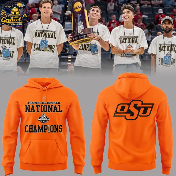Oklahoma State Cowboys NCAA Division I Cross Country 2026 Champions Hoodie
