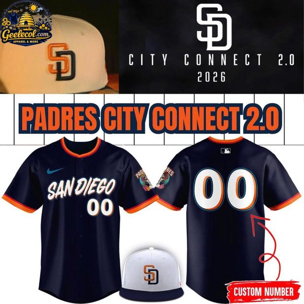 San Diego Padres 2026 City Connect Uniforms Baseball Jersey