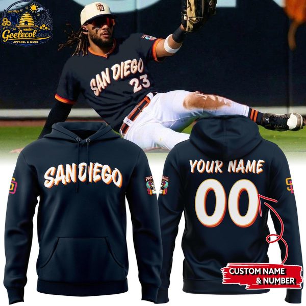 San Diego Padres City Connect Uniforms 2026 Night Hoodie T-Shirt