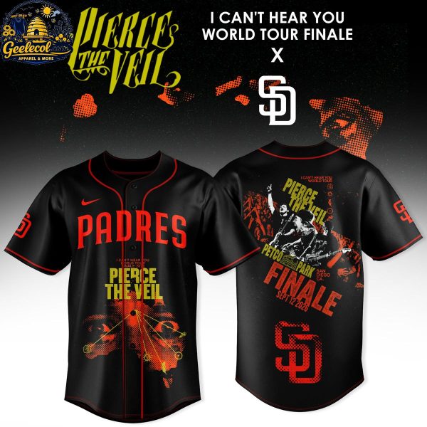 San Diego Padres I Can’t Hear You World Tour Finale 2026 Baseball Jersey