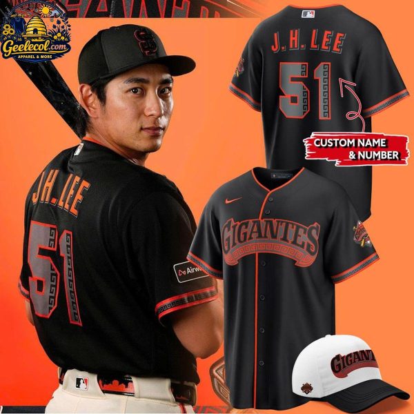San Francisco Giants Jung Hoo Lee Alternate Stadium 2026 Baseball Jersey