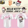 San Francisco Giants x Hello Kitty 2026 The White Night Baseball Jersey