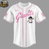 San Francisco Giants x Hello Kitty 2026 The White Night Baseball Jersey